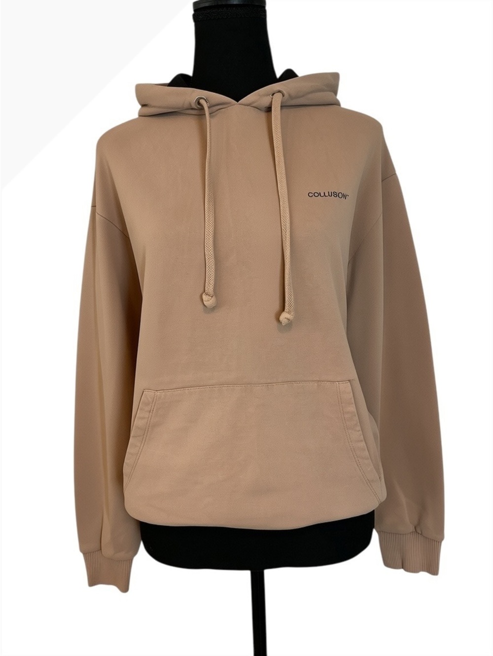 Collusion 2XS Beige Hoodie